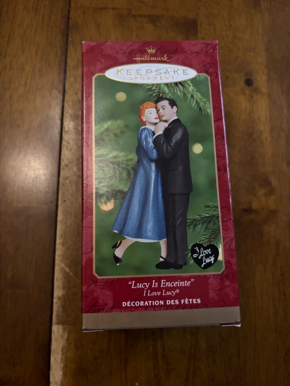2000 Hallmark Keepsake Ornament "Lucy Is Enceinte" I Love Lucy - Boxed